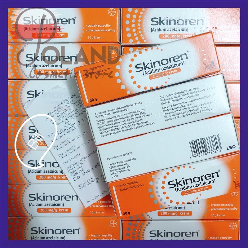 [SẴN HÀNG ĐỦ BILL] Kem SKINOREN 200mg/g 30g