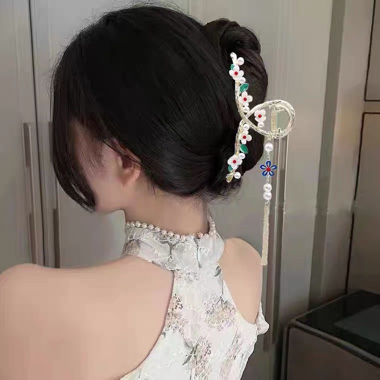 Kẹp tóc nữ công chúa tiểu thư TÍM STORE phong cách búi tóc cổ trang trung quốc
