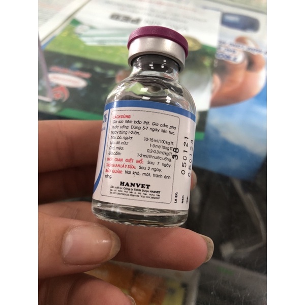Bromhexine giảm ho long đờm cho chó mèo chai 20ml