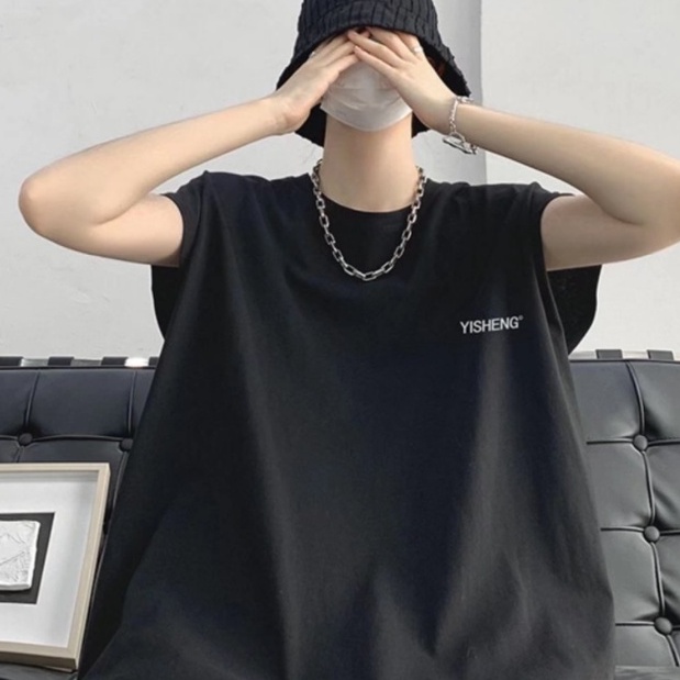 simple bông áo thun cổ tròn Áo Thun Nam Sát Nách In Hình Thời Trang Hàn Quốc unisex bigsize áo thun kiểu nữ áo thun quảng châu