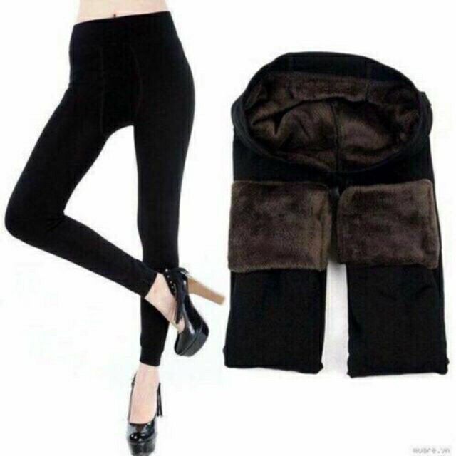 Quần legging lót lông mềm mịn | BigBuy360 - bigbuy360.vn
