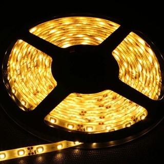 Đèn led dây dán cuộn 5m màu vàng 5050 loại tốt - Led Dây 5050 vàng