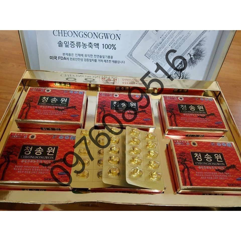 Tinh Dầu Thông Đỏ CHEONGSONGWON HÀN QUỐC | BigBuy360 - bigbuy360.vn