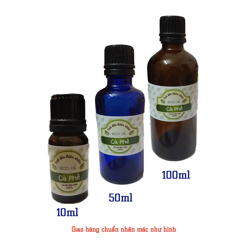 Tinh dầu cà phê các loại 100ml-50ml Song An Eco chính hãng