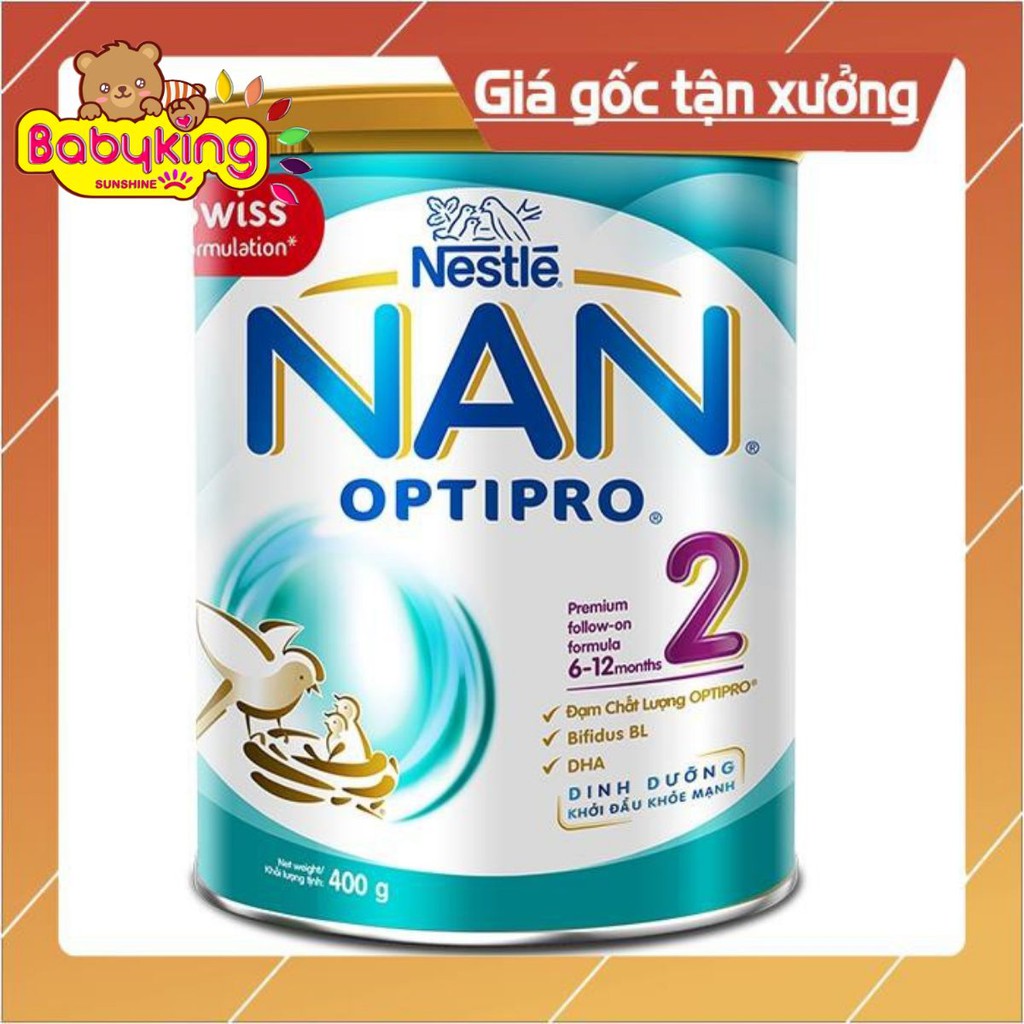 Sữa Nestle NAN Optipro 2 12X400g 6-12 tháng