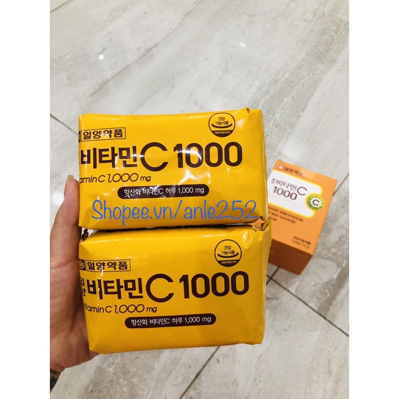 Hộp 100 Viên Vitamin C 1000mg Hàn Quốc Tăng Sức Đề Kháng | BigBuy360 - bigbuy360.vn