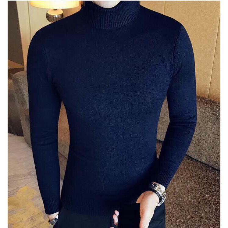 Combo 3 áo len nam cổ lọ từ 48-70kg | BigBuy360 - bigbuy360.vn