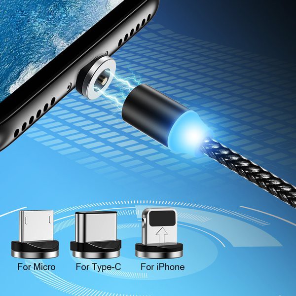 Cáp sạc nam châm 360 - HÀNG CAO CẤP