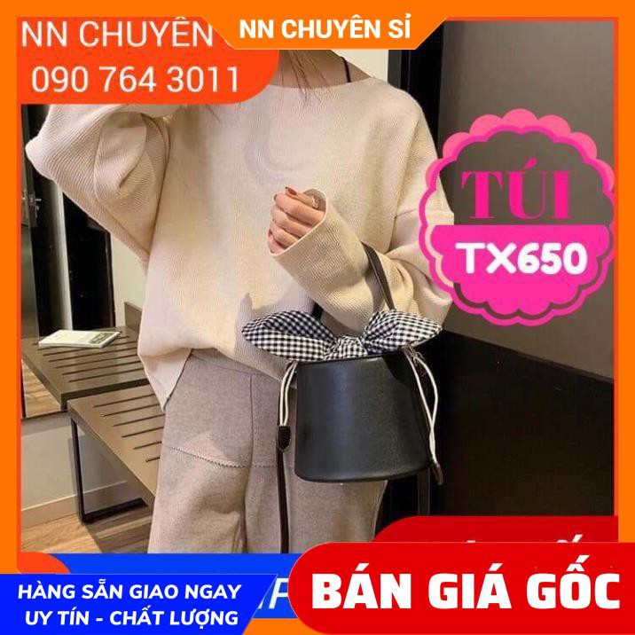 TÚI TRÒN PHỐI KHĂN CỰC XINH TX650 ⚡100% ẢNH THẬT⚡