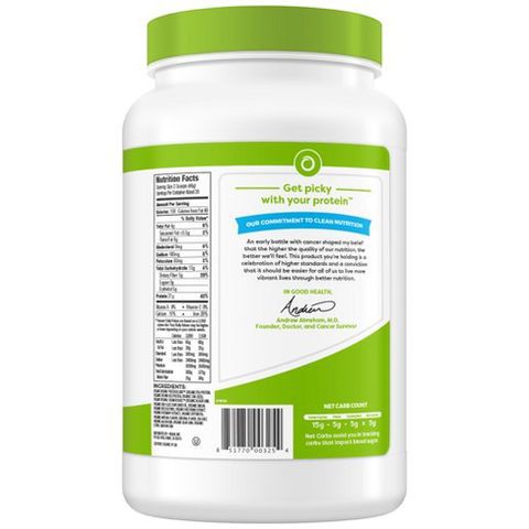 Bột  uống Protein Orgain Organic Plant-Based Hương Vanila 920g/1.22kg Mỹ