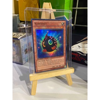 Lá bài thẻ bài Yugioh Kurivolt - Super Rare - Tặng bọc bài nhựa bảo quản