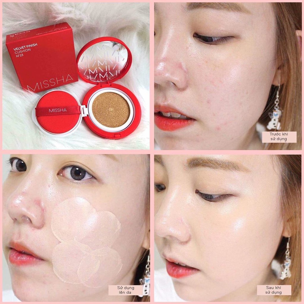 [SIÊU HOT] PHẤN NƯỚC MISHA VELVET FINISH | BigBuy360 - bigbuy360.vn