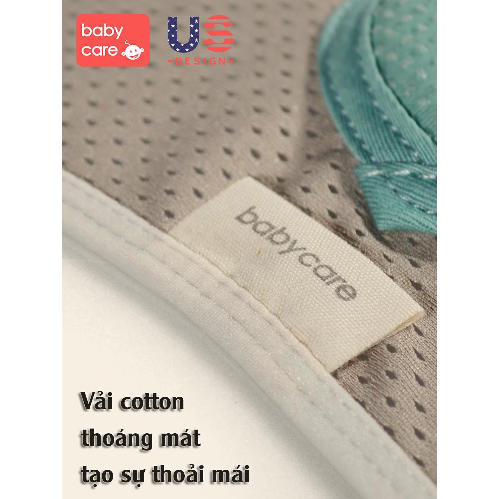 &lt;CHÍNH HÃNG&gt; 2 Lót bảo vệ đầu gối cho bé tập bò, chống trượt, giữ thăng bằng BABYCARE MỸ