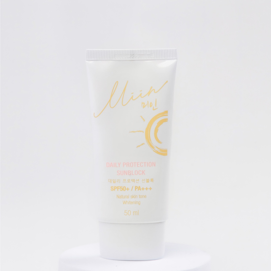 [HB] Kem Chống Nắng Lime Dịu Nhẹ Miin Daily Protection SPF50+ PA+++ 50ml