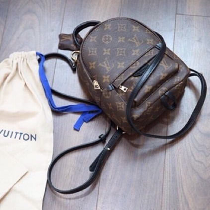 Balo nam nữ LV họa tiết chữ, hoa chuẩn hàng cao cấp