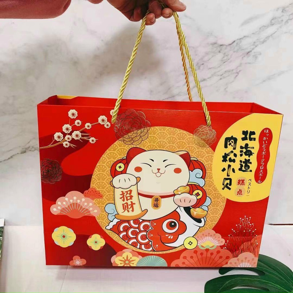 [Mã GROSALE2703 giảm 8% đơn 250K] Bánh Nhân Trứng Muối 3Q Mèo Thần Tài Tan Chảy Ngàn Lớp Hộp 320g, 6 cái - Hongkong | BigBuy360 - bigbuy360.vn