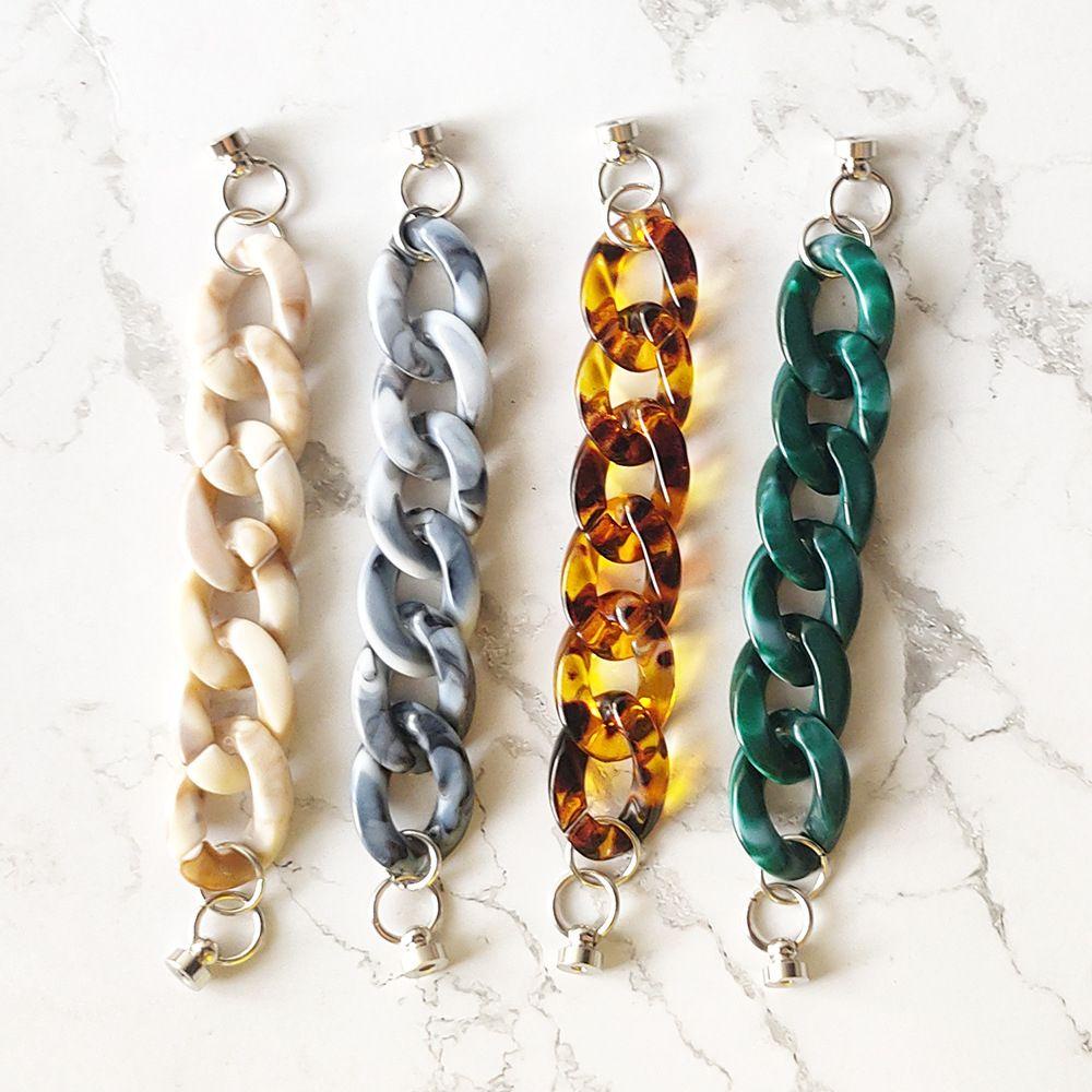 Giá Đỡ Điện Thoại / Chìa Khóa Bằng Acrylic Họa Tiết Đá Cẩm Thạch 4 Màu Tùy Chọn