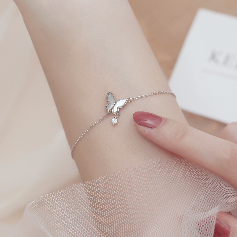 Vòng tay thời trang Hàn Quốc Phong cách sáng bóng cho nữ Vòng tay kim cương