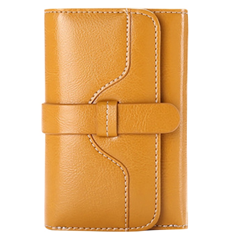 Youyo Ví Da Ngắn Đựng Thẻ Tín Dụng Phong Cách Retro Dành Cho Nữ