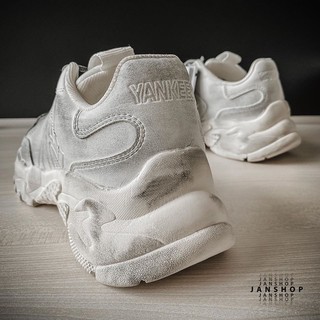 Giầy  thể thao mờ lờ bê chunky sữa bẩn