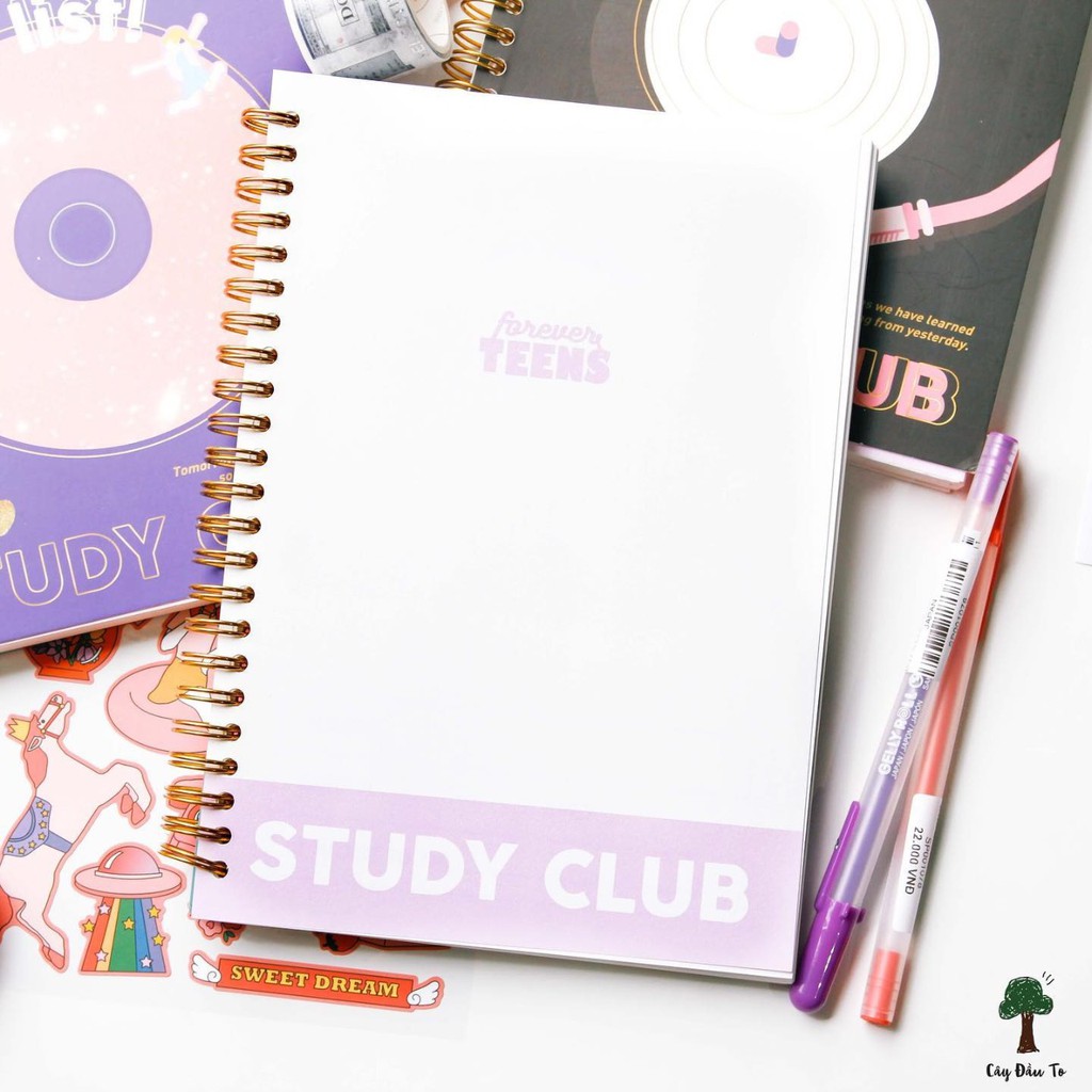 [Tặng Kèm Sticker] Sổ Lập Kế Hoạch Hàn Quốc Go Girl Daily List Korea Study CLub Planner