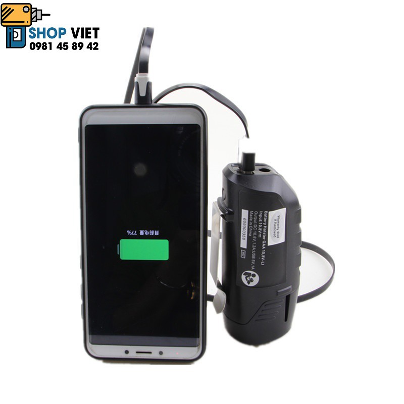 SV Sạc điện thoại từ pin Bosch 12V