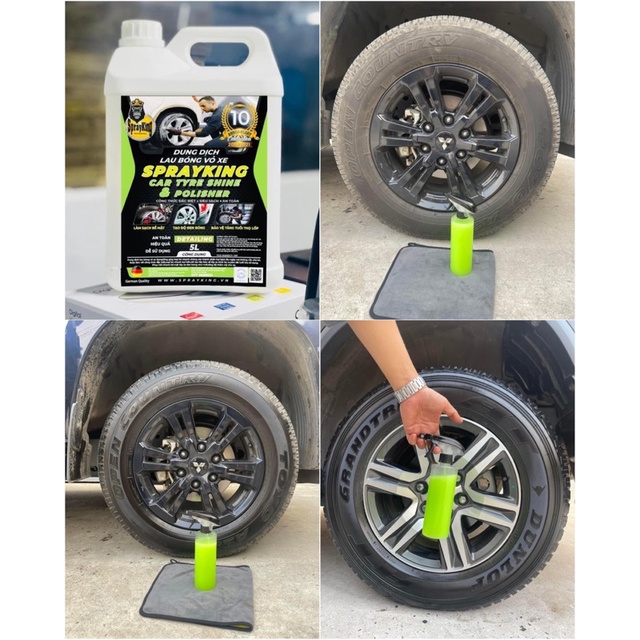 Dung Dịch Lau Bóng Vỏ Xe - SPRAYKING Car Type Shine & Polisher Can 5Lít