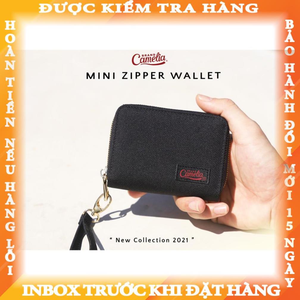Ví vải CAMELIA BRAND® Mini Zipper Wallet (4 colors) thanhkiet