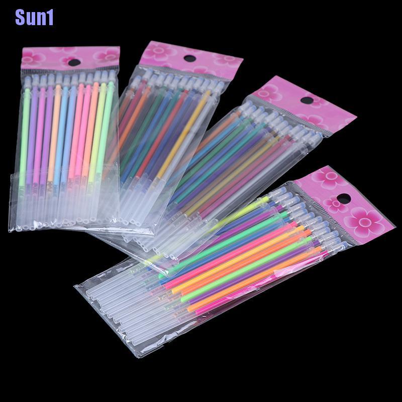 Bộ 12 Bút Dạ Quang Nhiều Màu Sắc Độc Đáo