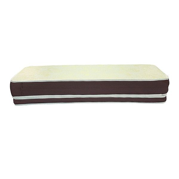 Độ dày 10cm - Nệm Cao Su Non Victoria Gấp 3 Vải Gấm Cao Cấp Nhiều Size - Bảo Hành 5 Năm - Nệm Êm Plus