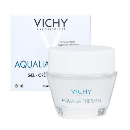 Gel Dưỡng Ẩm Kích Hoạt & Giữ Nước Cho Da Thường & Da Khô Vichy Aqualia Thermal Rehydrating Light Cream 15ml