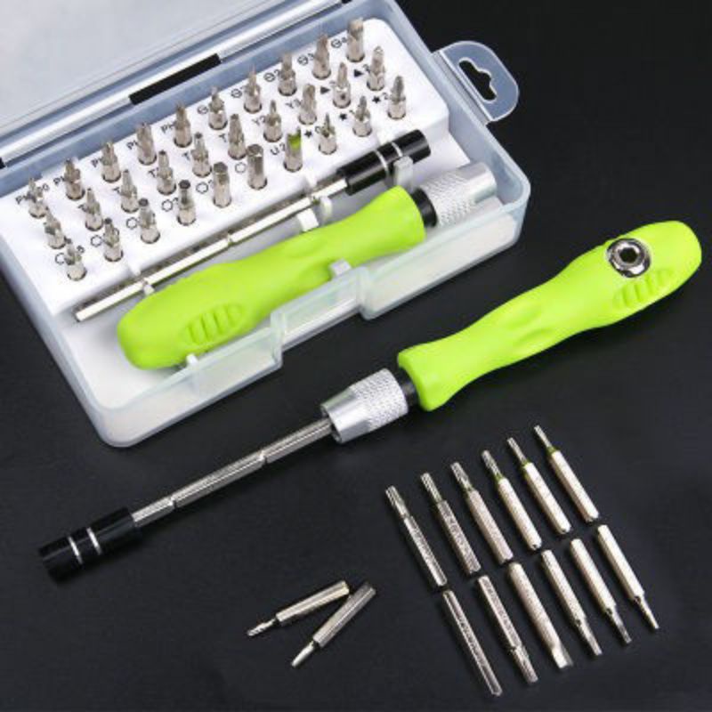 Bộ Tua Vít 32 Chi Tiết Chuyên Dụng Trong Sửa Chữa Đồng Hồ , Điện Thoại , Máy Tính Và Các Thiết Bị Điện Tử Đa Năng