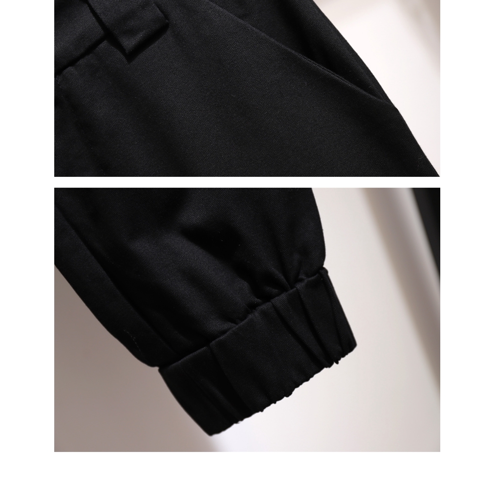 Quần Harem nữ màu trơn dáng rộng phong cách hip hop | BigBuy360 - bigbuy360.vn