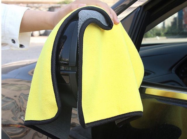 Khăn lau xe ô tô chuyên dụng 30*60 cm, giá rẻ