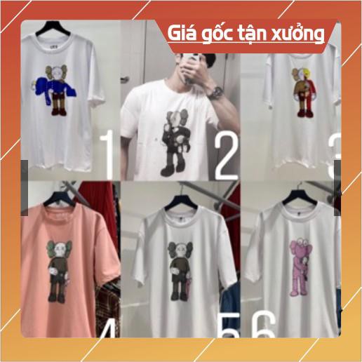 Áo thun Hoạt Hình KAWS - UNISEX CAO CẤP Mắt X
