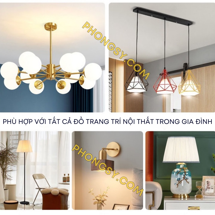 Bóng đèn LED siêu sáng hình bắp ngô đui xoáy E27/16W ánh sáng trắng, vàng.