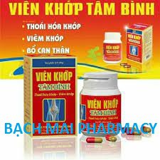 (CHÍNH HÃNG) VIÊN KHỚP TÂM BÌNH, hỗ trợ giảm thoái hóa khớp, viêm khớp