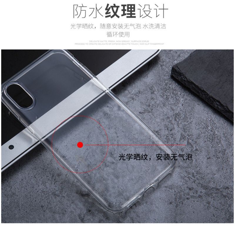 Ốp lưng Điện Thoại Silicon Dẻo Trong Suốt Siêu Mỏng Cho VIVO V21 V20 SE.