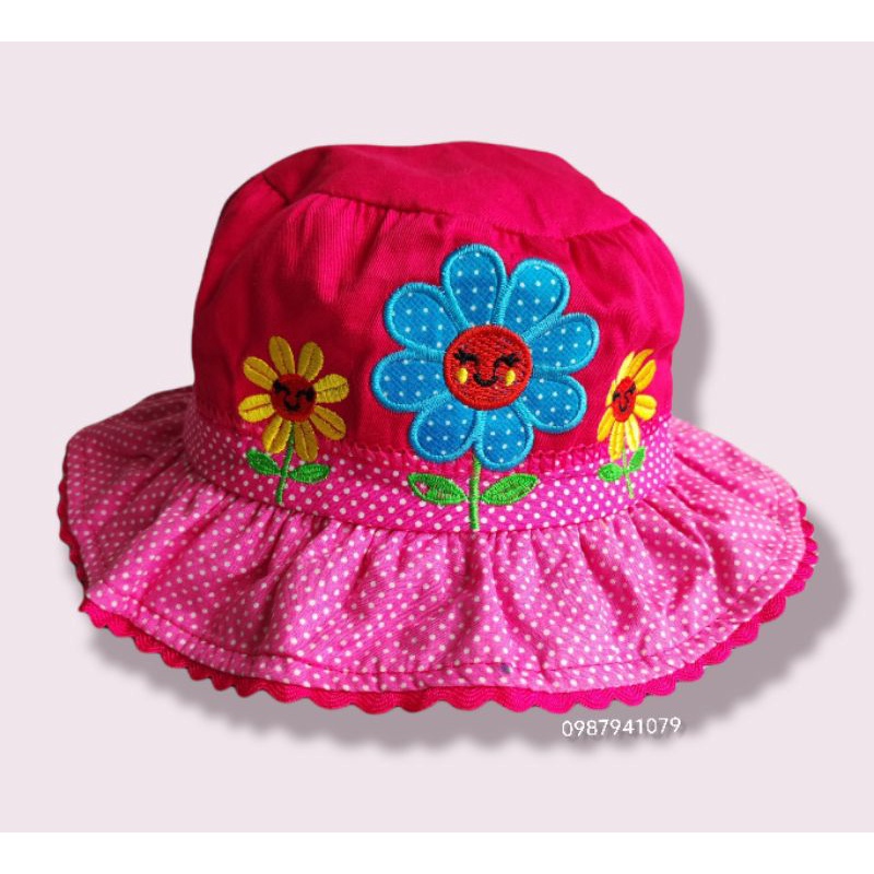Thanh lý nón cho bé gái, Mũ cho bé gái hàng đẹp giá rẻ