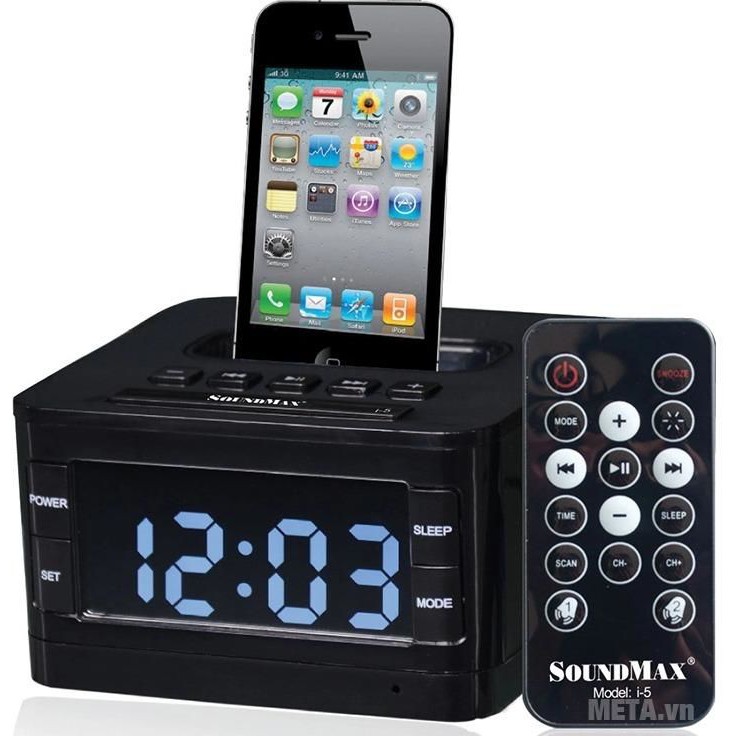 Loa Di Động SoundMax i-5 2.0 6W Dành Cho Ipod/Iphone