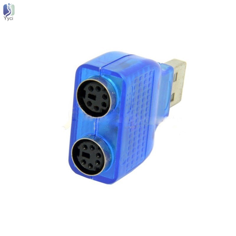 Dây Cáp Chuyển Đổi Usb Male Sang Ps2 Female Cho Bàn Phím Và Chuột