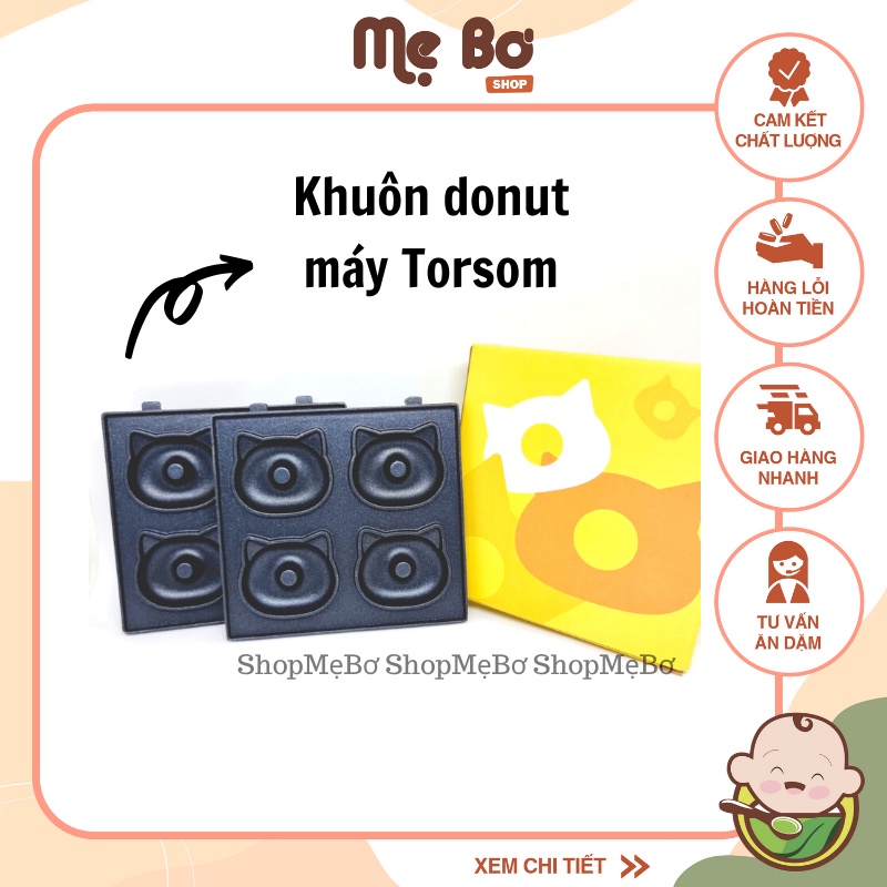 KHUÔN LẺ  MÁY LÀM BÁNH TORSOM (KHUÔN DÙNG CHO MÁY TORSOM)