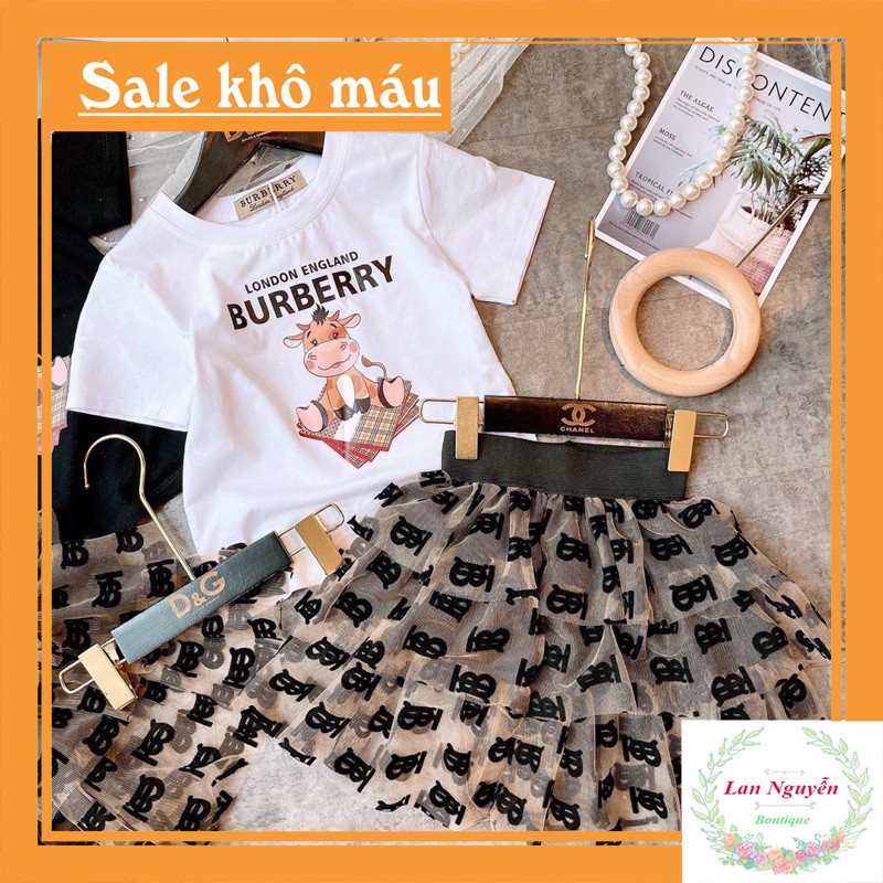 BÁN SỈ SÉT CON BÒ BBBR CHÂN VÁY CHO BG