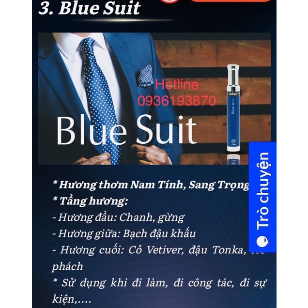 ✅ NƯỚC HOA PHÁP ADOPT NAM  [CHÍNH HÃNG PHÁP] ❤️ NƯỚC HOA ADOPT PHÁP