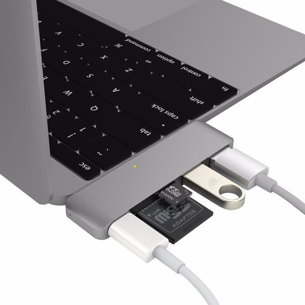 Cổng Chuyển HyperDrive 5-in-1 USB-C Hub Cho Macbook, Laptop, Surface và iPad