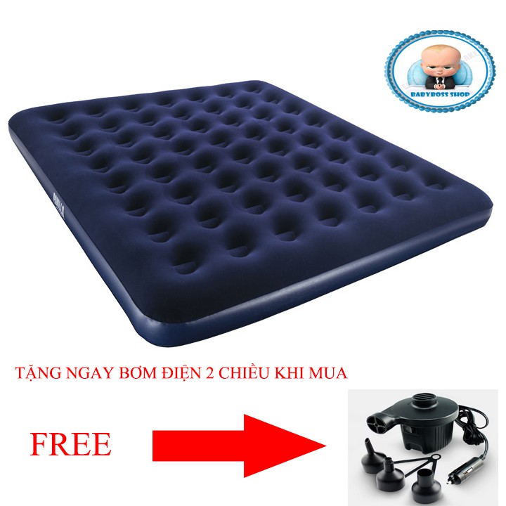 [ TẶNG BƠM ĐIỆN ] Nệm hơi cao cấp Bestway 67004 Đệm hơi Bestway