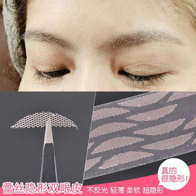 Miếng Dán Mí Lưới Keli Allergy Double Eyelid Stickers (60 miếng)