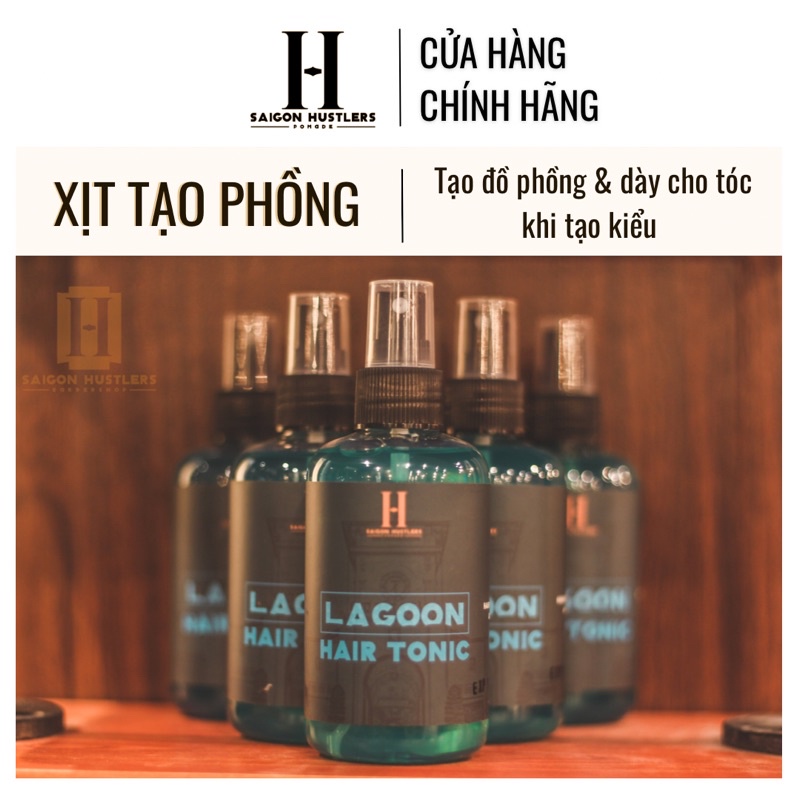 Xịt tạo phồng tóc Lagoon Hair Tonic 200ml