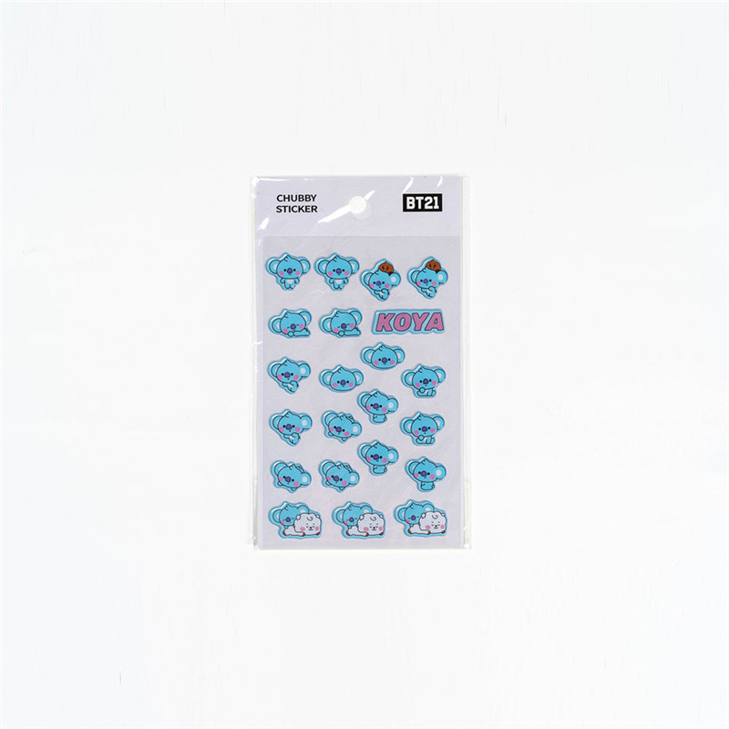 Nhãn dán từ tính họa tiết BT21 BTS