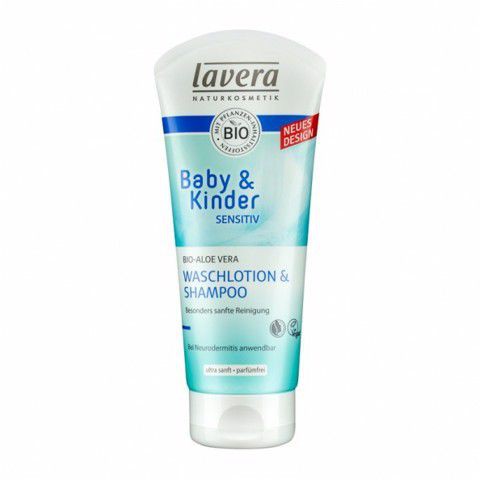 Tắm gội cho bé hữu cơ Lavera (200ml)